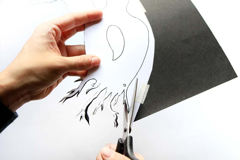 Halloween spooky mask - download the free printable today