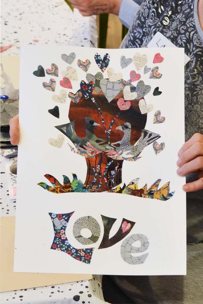 Gabriela Szulman Jewish Museum collage workshop Designs on Britain