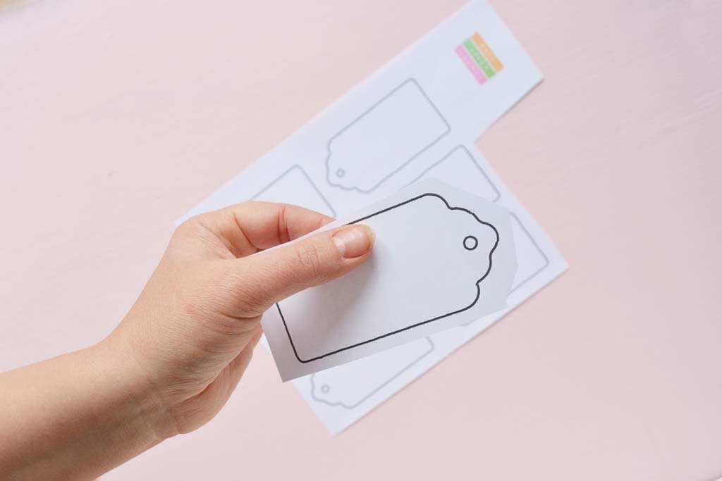 Gorgeous gift tags inksplat DIY from London Craft Club