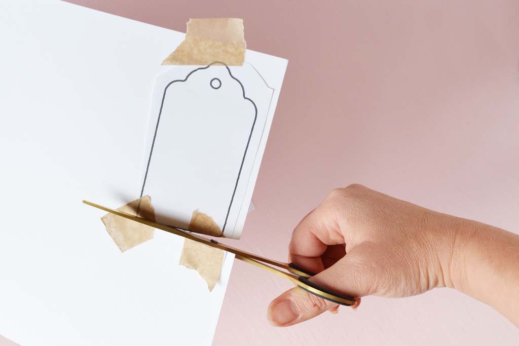 Gorgeous gift tags inksplat DIY from London Craft Club