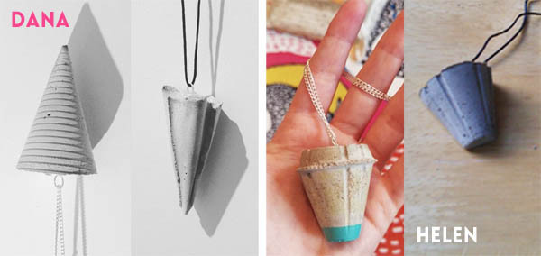 Casting Concrete Jewellery