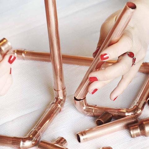 Hand Make your own Copper Candelabra