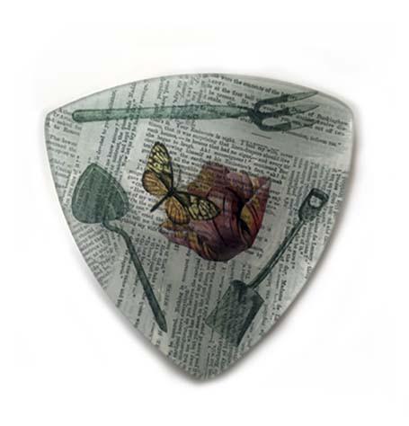 Decoupage onto Glass