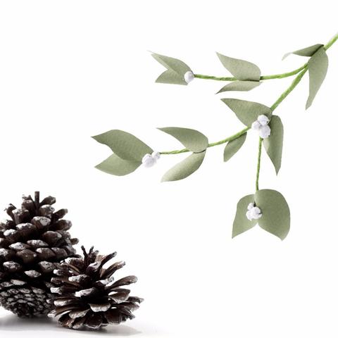 Botanical Paperart Workshop - Mistletoe